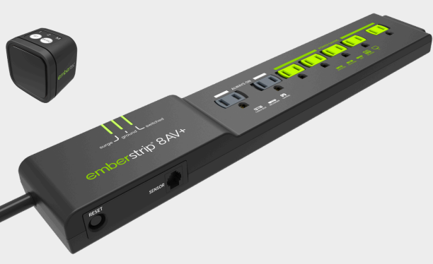 Embertec Emberstrip&reg; AV+ Advanced Power Strip