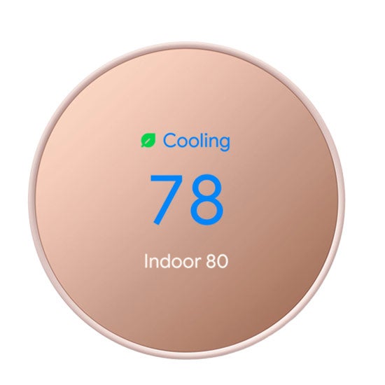 Google Nest Thermostat Sand
